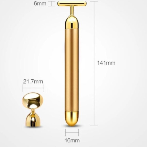 Златен стик за масаж на лицето TV460