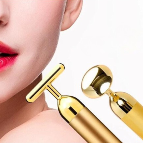 Златен стик за масаж на лицето TV460