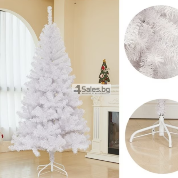Коледна Снежно бяла елха с шишарки  ТОП ПРЕДЛОЖЕНИЕ SD43-1 22