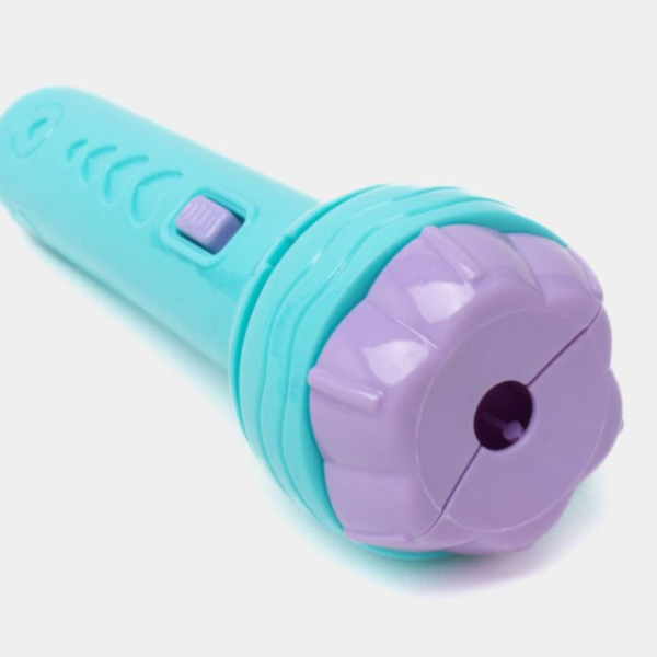 Детска играчка фенер, Проектор,3 дискчета с по 24 различни картинки - WJ53