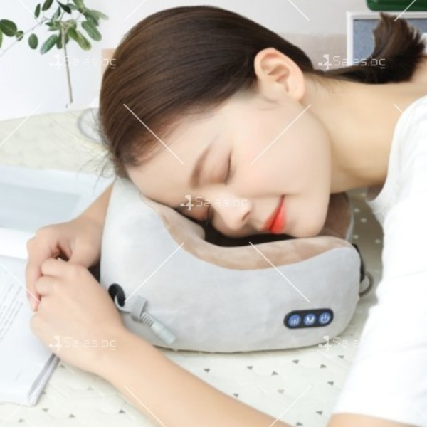 Мултифункционална U-образна масажна възглавница TV902 2