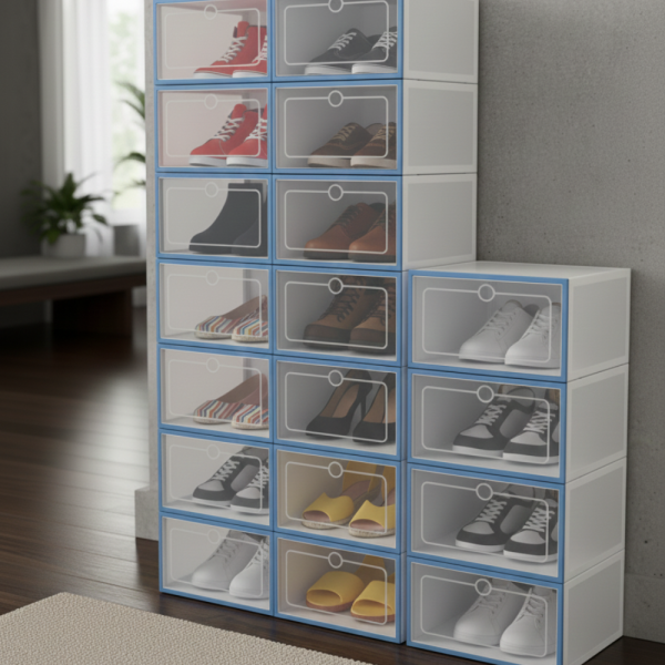 Модулни кутии за съхранение SHOEZY – повече ред, повече място, нулев хаос