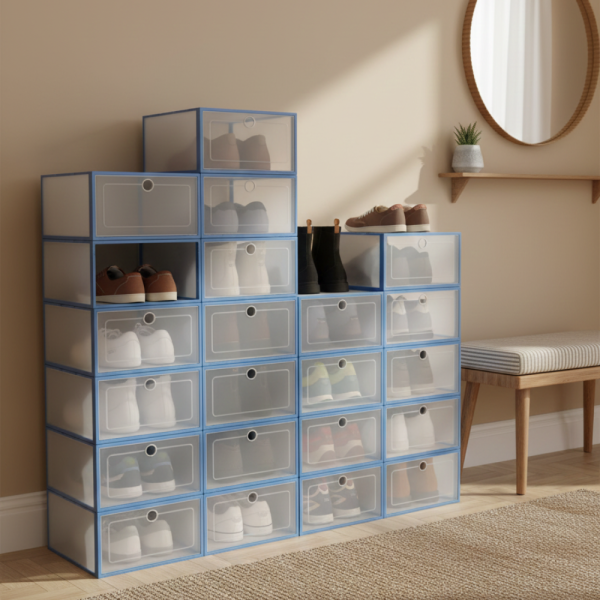 Модулни кутии за съхранение SHOEZY – повече ред, повече място, нулев хаос