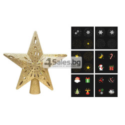 3D прожектор за Елха 6 Визии - Звезда