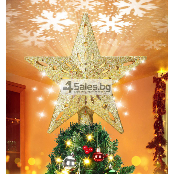 3D прожектор за Елха 6 Визии - Звезда