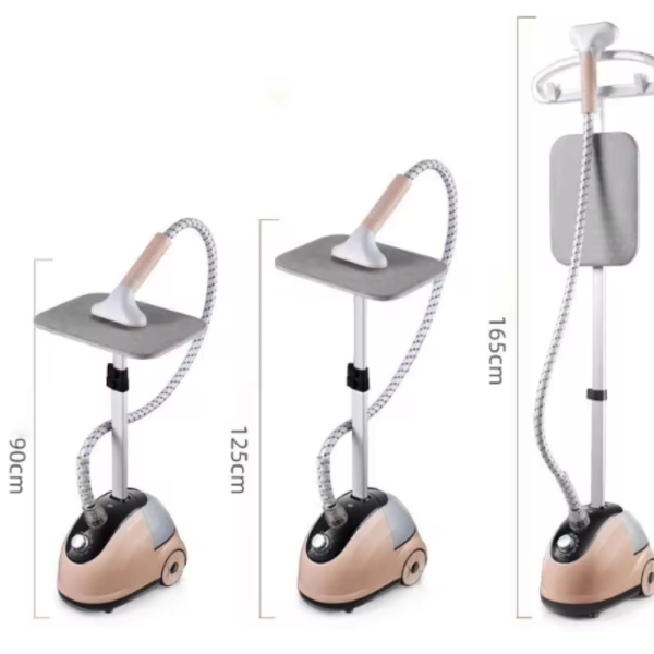 Вертикална парна ютия 2000W с дъска и 11 режима – Мощен парогенератор за бързо гладене