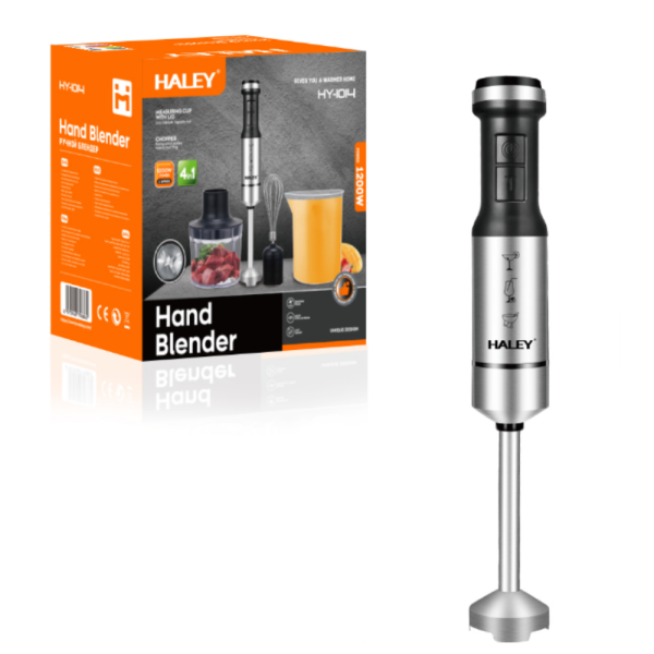 Мощен пасатор 4-в-1 HALEY 1200W с чопър, тел и мерителна кана – Професионален резултат у дома