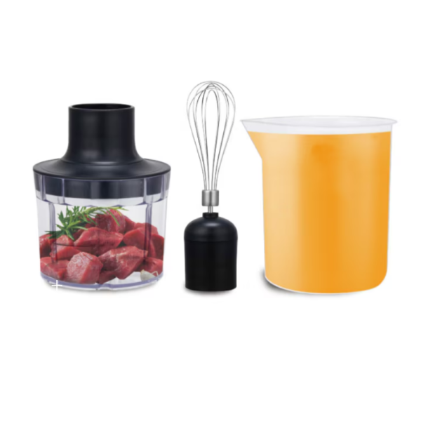 Мощен пасатор 4-в-1 HALEY 1200W с чопър, тел и мерителна кана – Професионален резултат у дома 4