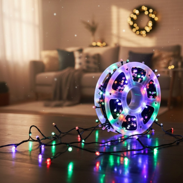 Водоустойчиви Коледни Led лампички   Звездно небе -   50 метра  240 светлини SD4