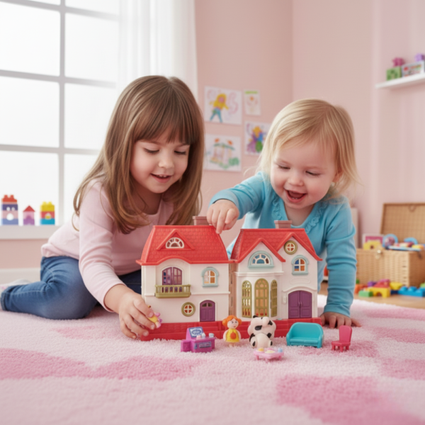 Къщичка за кукли Funny House - 623466 1