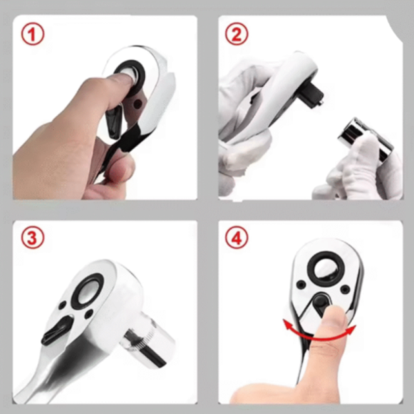 Куфар с инструменти 108 части - Гедоре 7