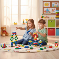 Детска образователна игра с фигурки за развитие на логическото мислене WJ18