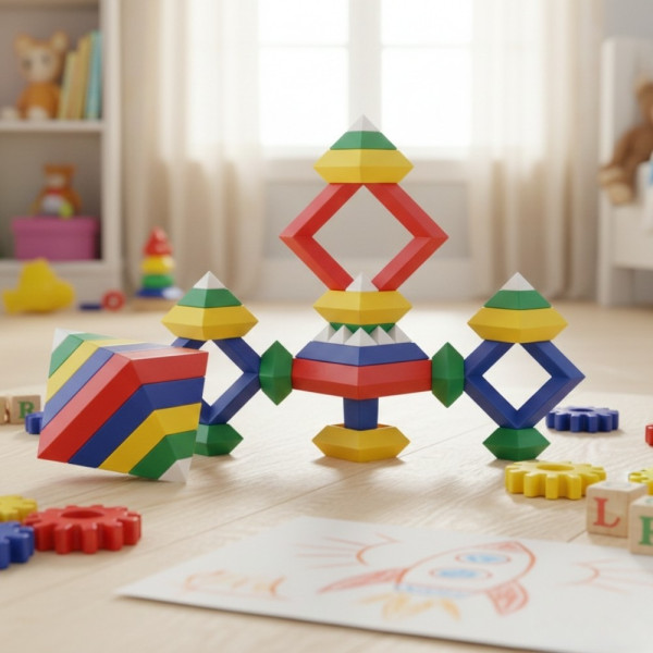Детска образователна игра с фигурки за развитие на логическото мислене WJ18