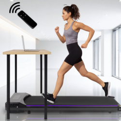 Компактна пътека за бягане с дистанционно – Тиха, тънка и идеална за дом и офис