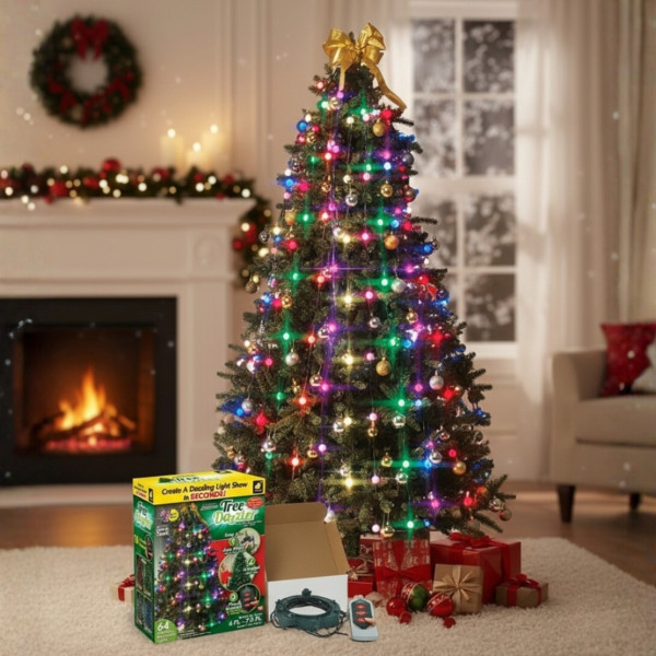 Коледни LED лампички за елха Star shower tree dazzler TV164