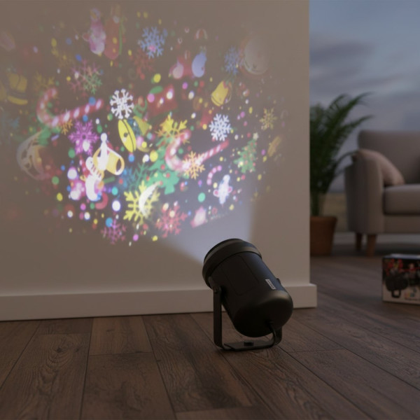 Коледен светлинен прожектор - Радост и цветове у дома TV1359