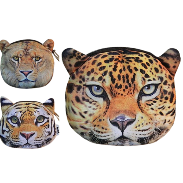 Портмоне дива котка