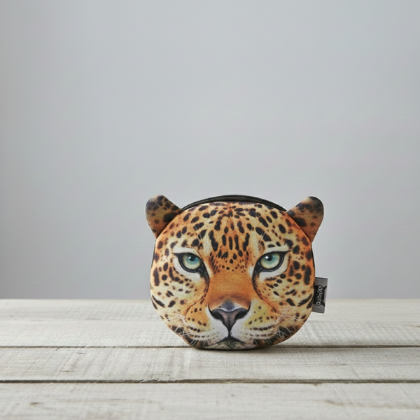 Портмоне дива котка