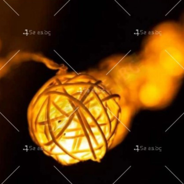 Коледни лампички – крушки с батерии SD34