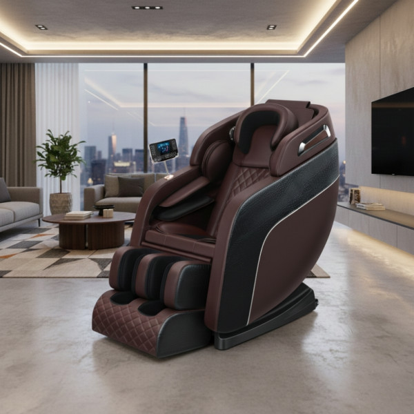 Професионален масажен стол с екран отчитащ показателите - S5