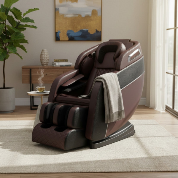 Професионален масажен стол с екран отчитащ показателите - S5