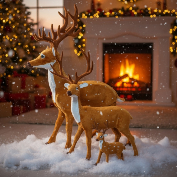 Елегантен коледен елен – перфектната празнична декорация 1