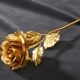 Изкуствена роза със златна обвивка 4