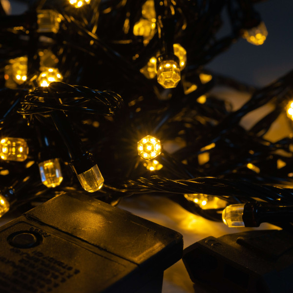 Коледни LED лампички, смесен цвят, 10 метра гирлянд SD73 20