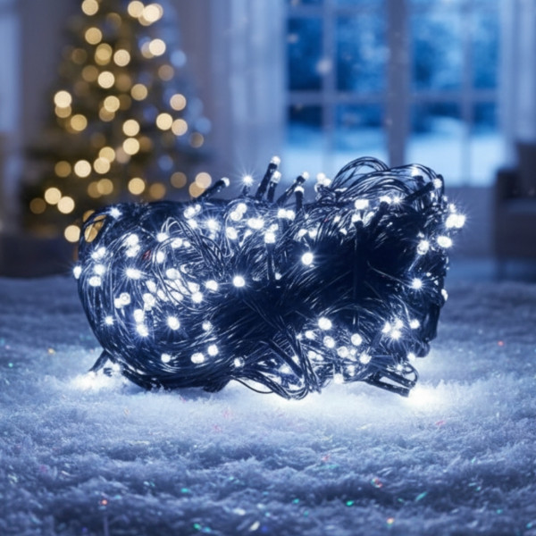 Коледни LED лампички, смесен цвят, 10 метра гирлянд SD73 23