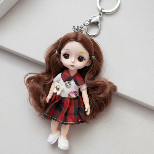 Мини кукла ключодържател подходящ и като аксесоар за раница или чанта - N73 - 3 1