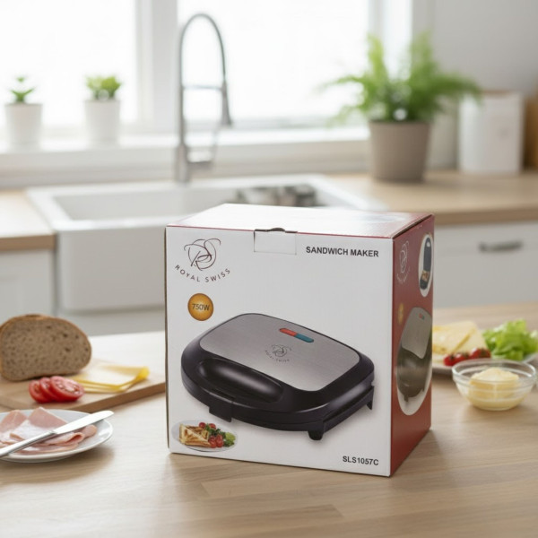 Печка, тостер и кафемашина – 3в1 TV1053 + ПОДАРЪК Уред за сандвичи Royal Swiss SLS1057C