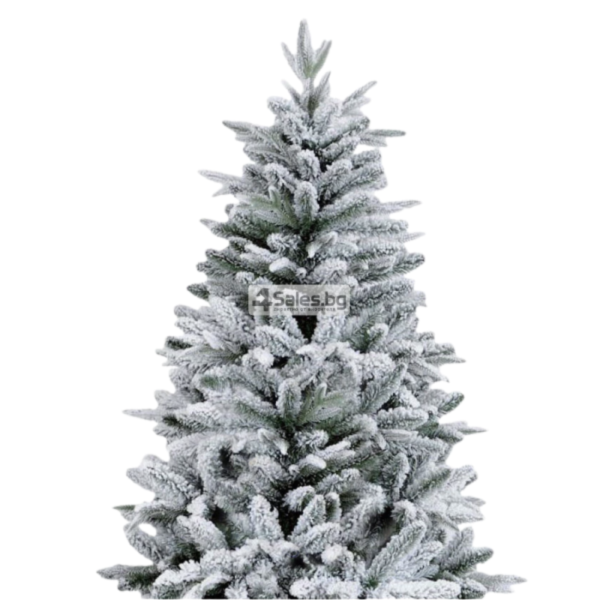 Изкуствена елха Kring Melbourne,  Цялата заснежена с метална стойка SD64 12