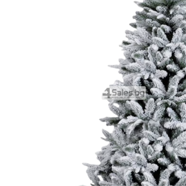 Изкуствена елха Kring Melbourne,  Цялата заснежена с метална стойка SD64
