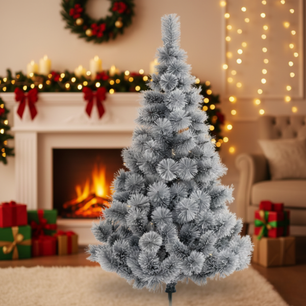 Изкуствено борче/елха със заскрежени иглички SD57 2