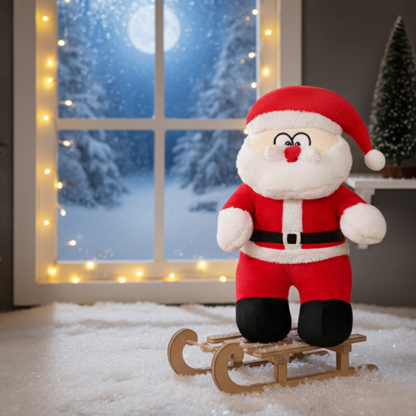 Плюшена играчка Дядо Коледа 1