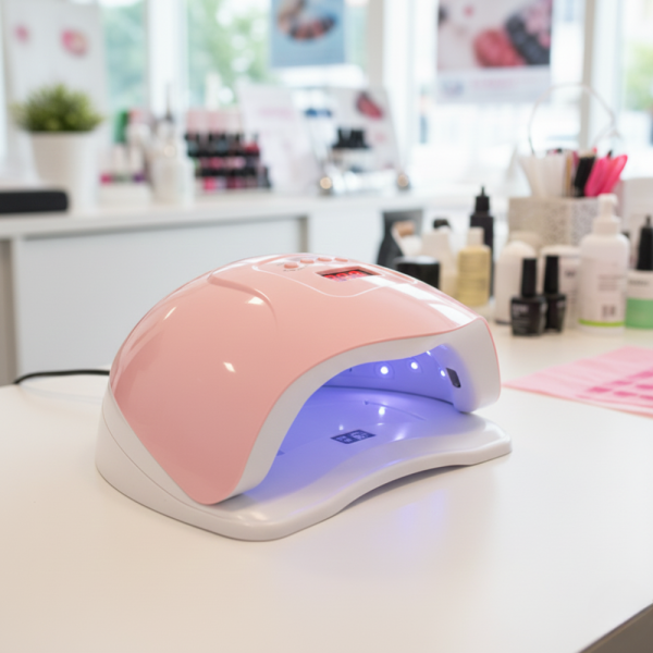 Професионална UV/LED лампа POLYUV 110W – За всички гел лакове, авто сензор, таймери и режим на ниска топлина 5