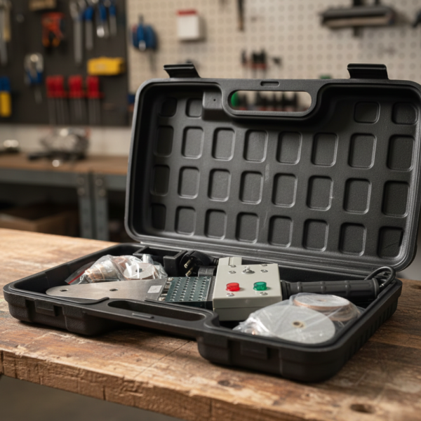 Професионална PPR лепачка 900W с 6 глави (20–63 мм) – Бърз и точен монтаж на водопроводни инсталации 3