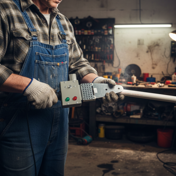 Професионална PPR лепачка 900W с 6 глави (20–63 мм) – Бърз и точен монтаж на водопроводни инсталации 4