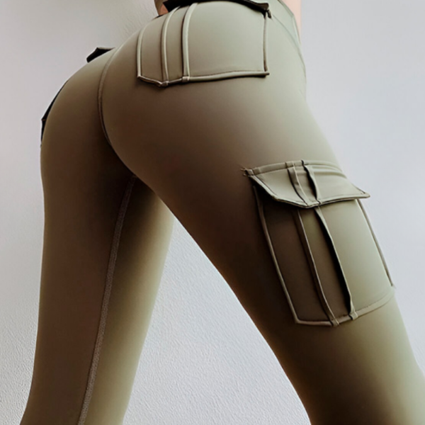 Оформящ дамски панталон с 4 джоба – Висока талия, стегната кройка и максимален комфорт