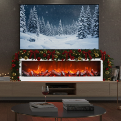 Изкуствена LED камина 24'' – уют и пламък без дим и поддръжка SP26