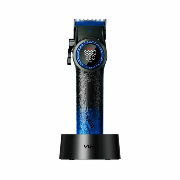 Професионална машинка за подстригване VGR PRO V-001 Blue Edition