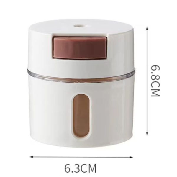 Магнитни стъклени буркани за подправки 6 броя – Стилен комплект за подредена кухня 6