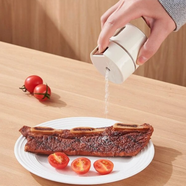 Магнитни стъклени буркани за подправки 6 броя – Стилен комплект за подредена кухня 4