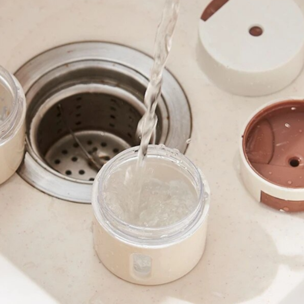 Магнитни стъклени буркани за подправки 6 броя – Стилен комплект за подредена кухня 5