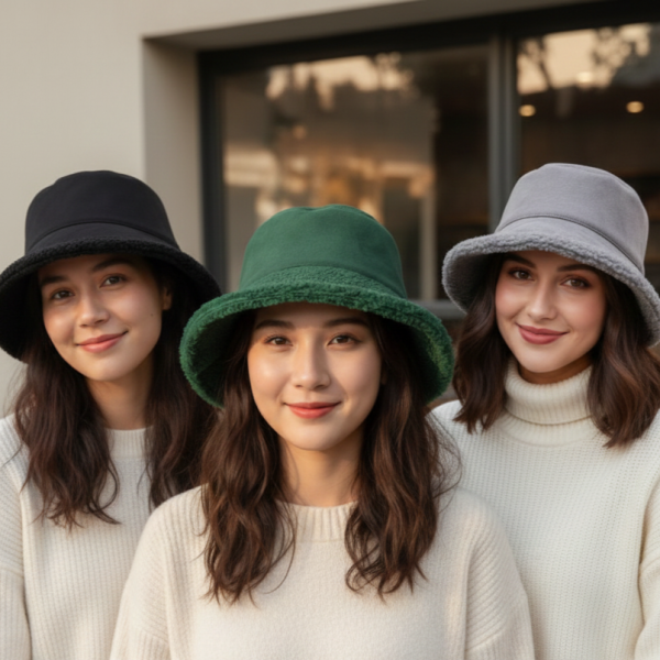 Зимна модна bucket шапка - Топлина, стил и комфорт всеки ден 2