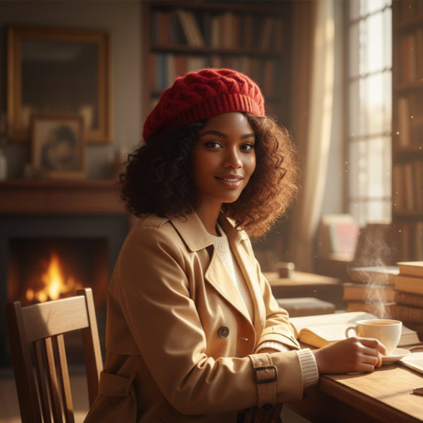 Модерен дамски барет за зимата – Удобство и френски стил 2