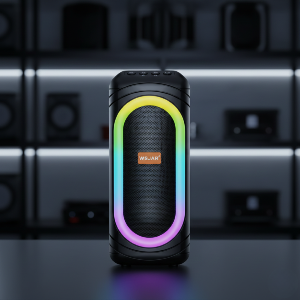Тонколона с LED цветни светлини,WSJAR E-4201