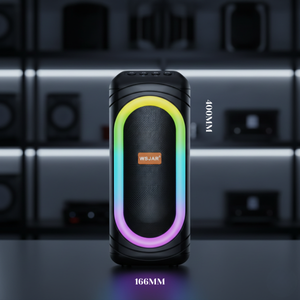 Тонколона с LED цветни светлини,WSJAR E-4201 7