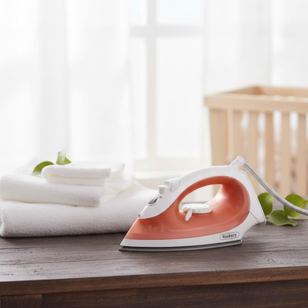 Парна ютия Rosberg R51050FC 2000W с керамична плоча и термостат