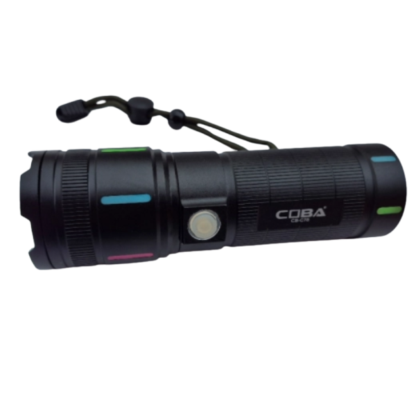 Мощен LED фенер COBA TG – 2000 м обхват, USB Type-C зареждане, Power Bank функция 6